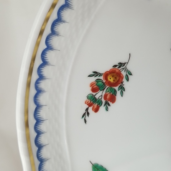 Vintage Richard Ginori Italy Scalloped Shell Fruits Serving Platter - Picture 11 of 15